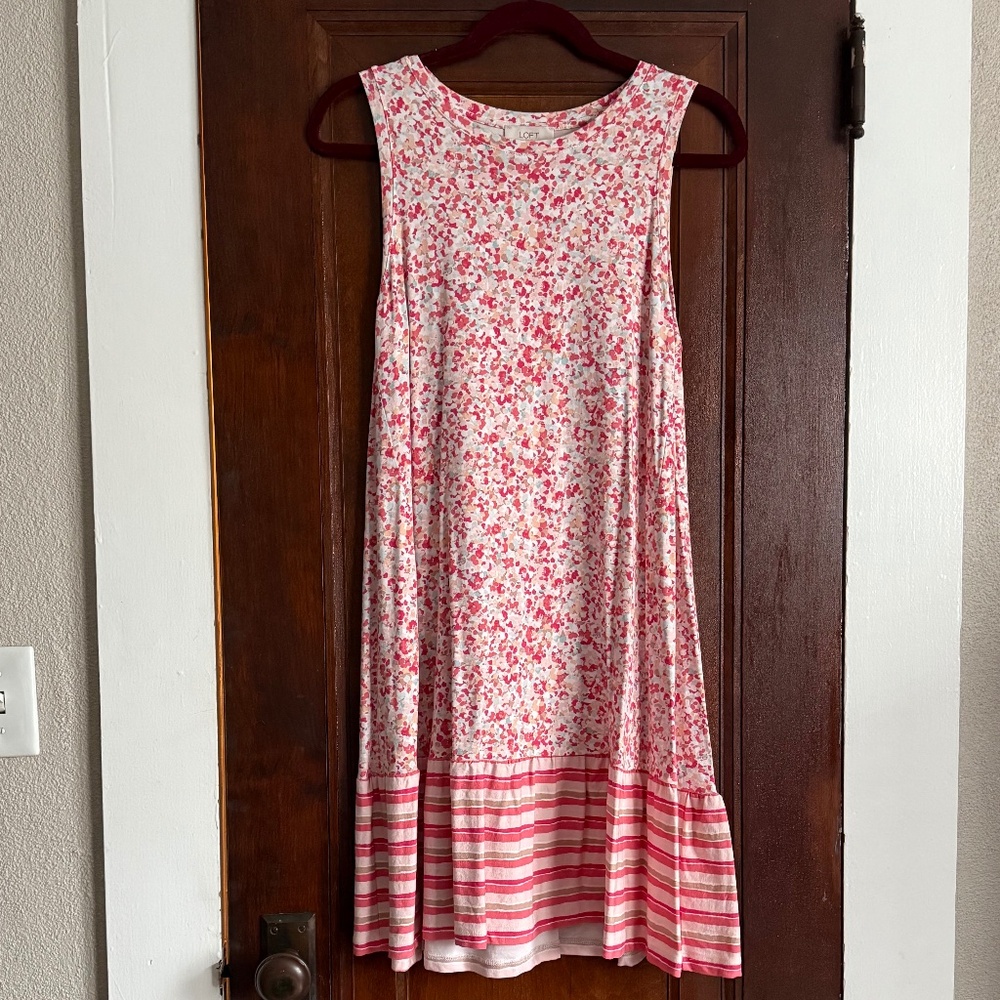 Loft tank dress size M
